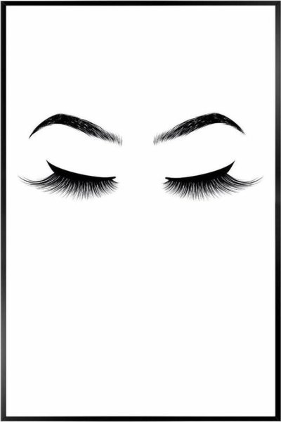 Ресницы плакат