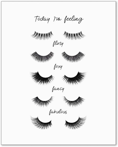 Ресницы плакат