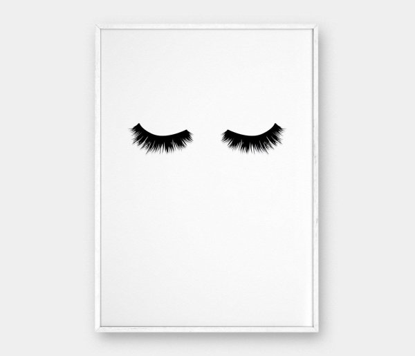 Ресницы плакат