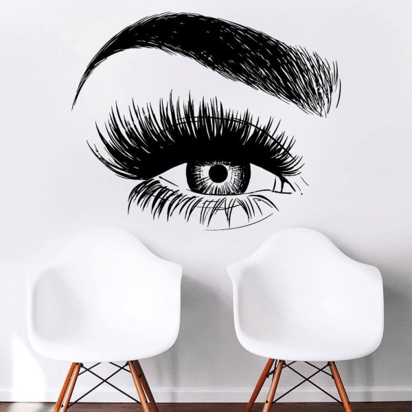 Красивые посты про нарощенные ресницы