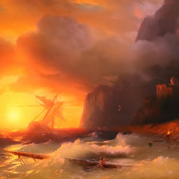 Девятый вал картина Айвазовского