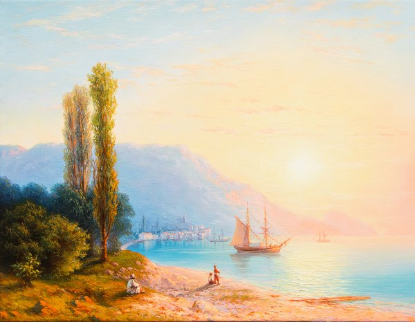 Айвазовский морской пейзаж 1870