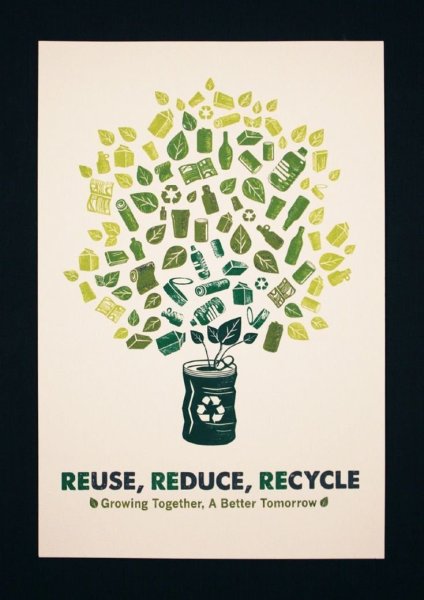 Социальный плакат экология