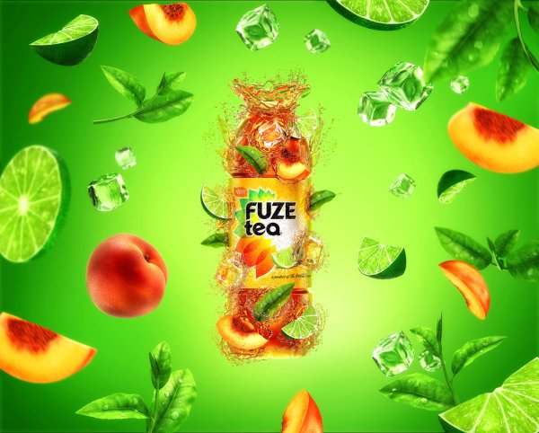 Рекламный баннер сока