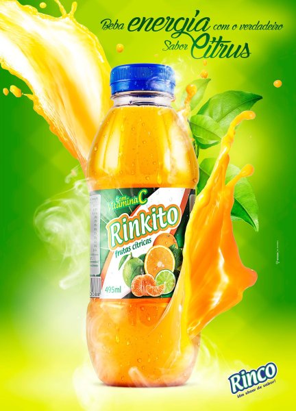 Рекламные плакаты соков