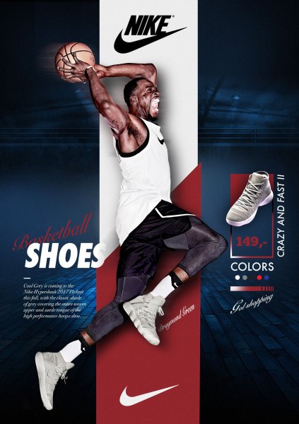 Рекламный плакат найк