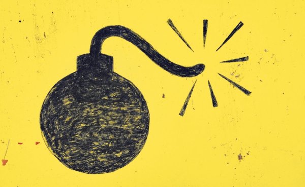 Постер с бомбами