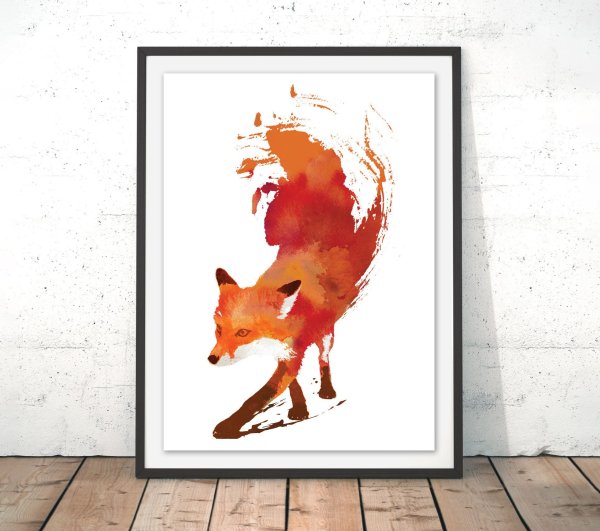 Постер лиса