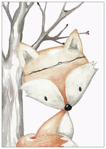 Постеры в детскую акварель