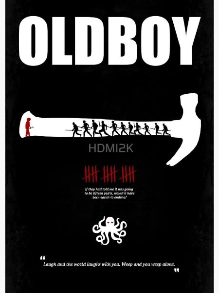 Олдбой Постер корейский
