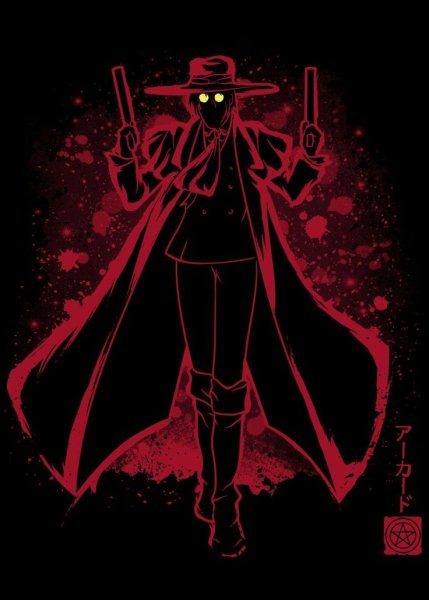 Аниме Хеллсинг всадники