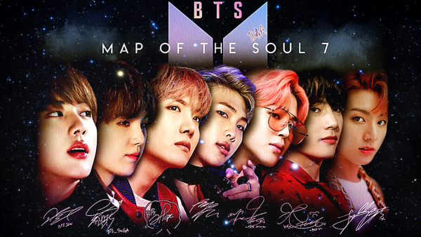 Группа БТС 2021 плакат