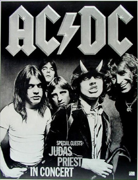 Постеры группы АС ДС