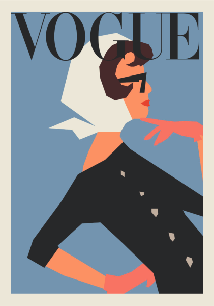 Плакат Vogue