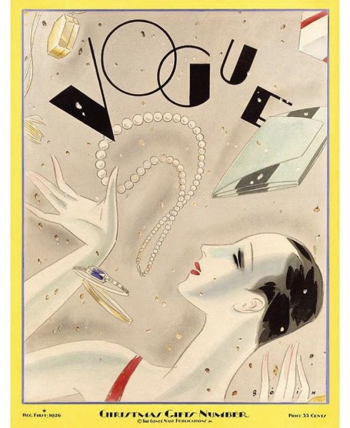 Обложки журнала Вог Винтаж