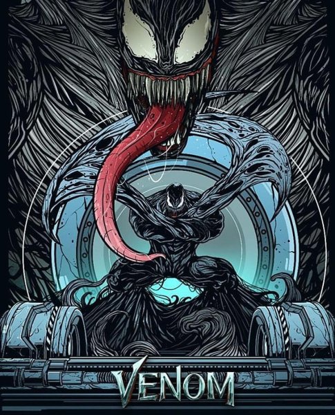 Веном надпись