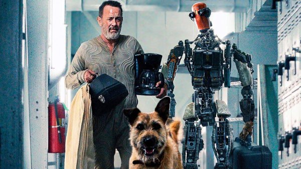 Том Хэнкс и собака фильм 2021