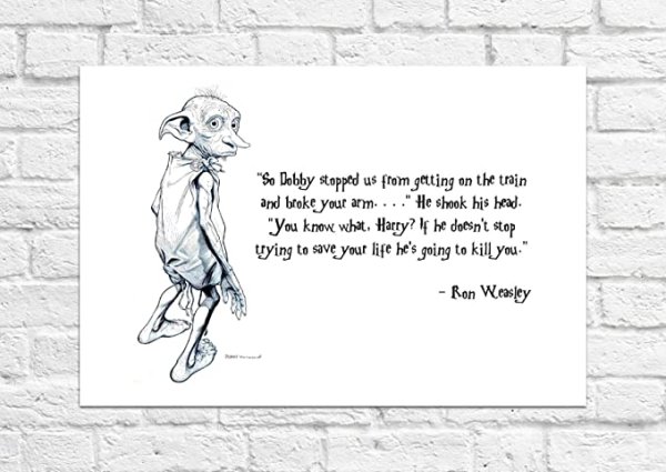 Гарри Поттер Постер Dobby is free