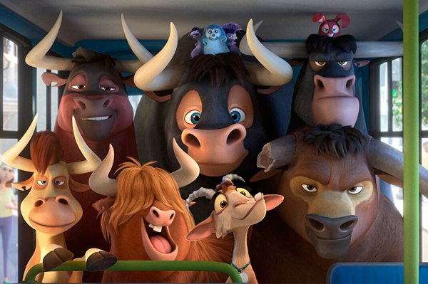 Фердинанд мультфильм Постер