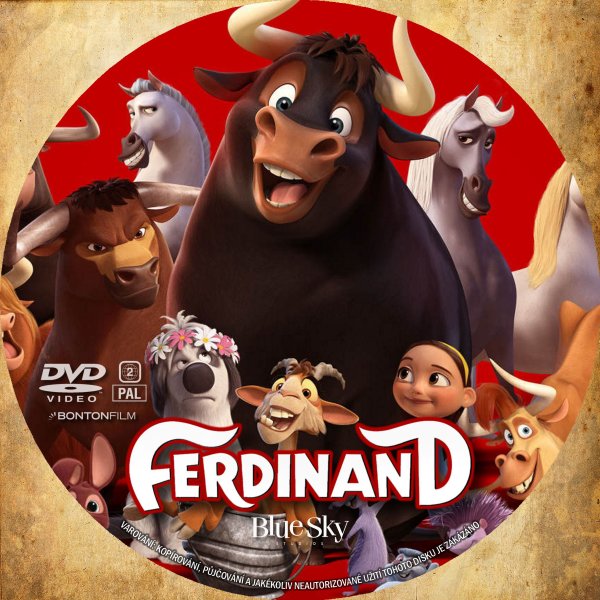 Фердинанд мультфильм афиша