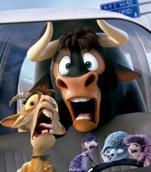 Фердинанд мультфильм 2017 Постер