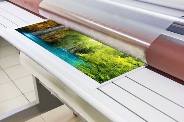 Широкоформатное ламинирование