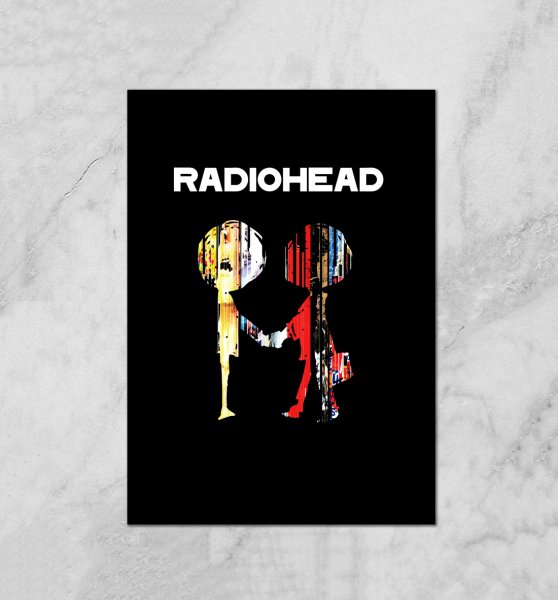 Плакат Постер Radiohead