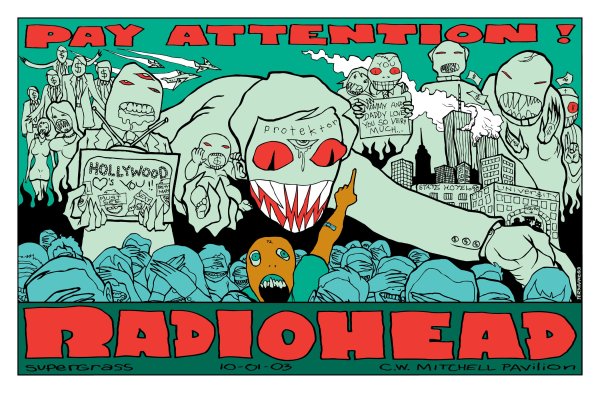 Radiohead posters