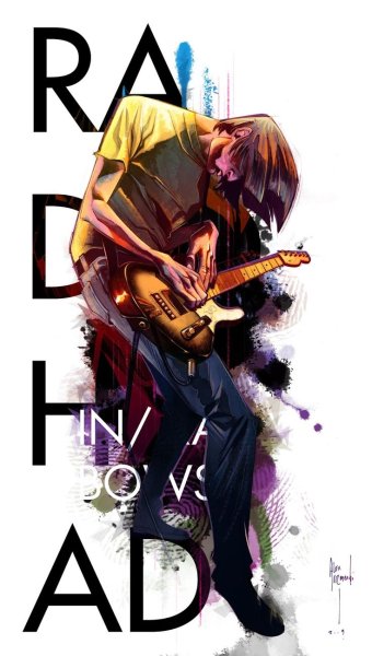 Radiohead плакат