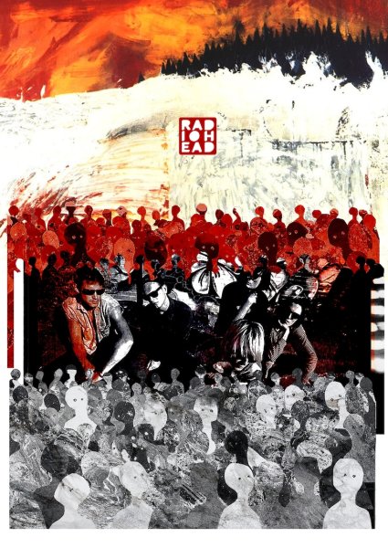 Radiohead Concert poster