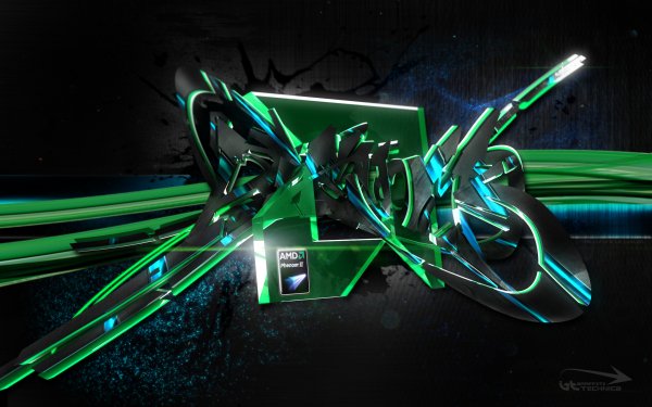 Неоновые обои