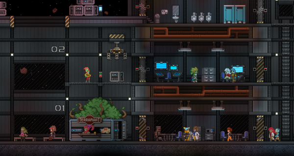 Starbound корабль Апексов