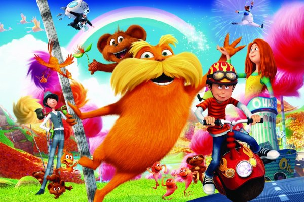 Dr Seuss the Lorax logo