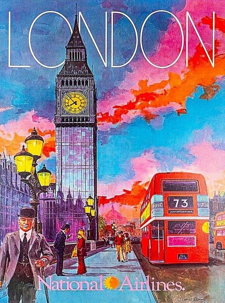 Лондон плакат