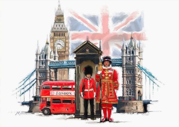 Ричард Макнейл картины Лондон