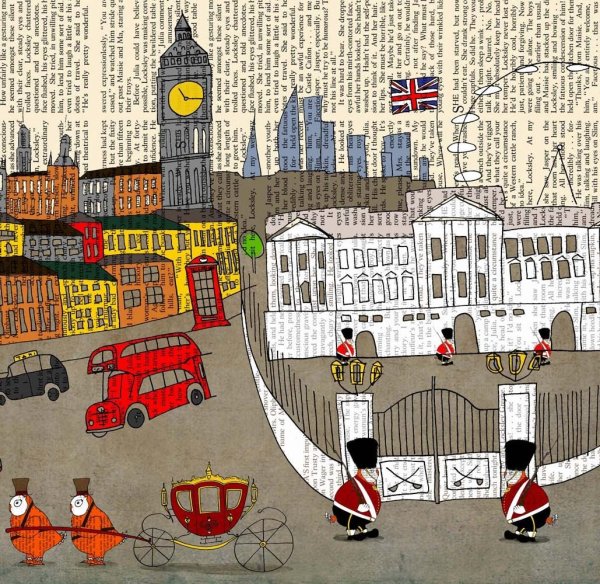 Рисунки в английском стиле