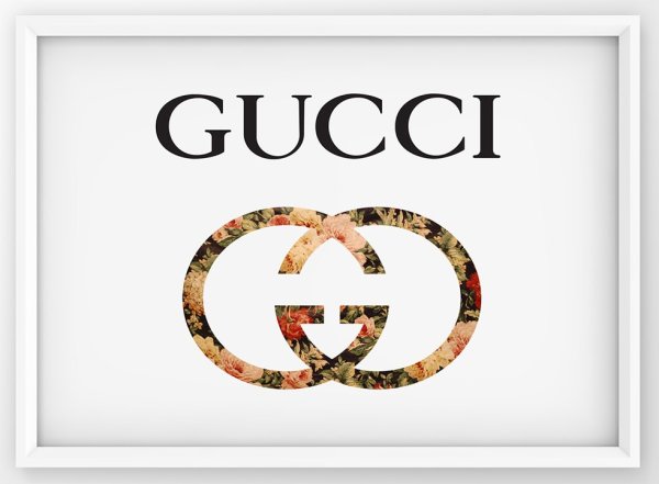 Плакат Gucci