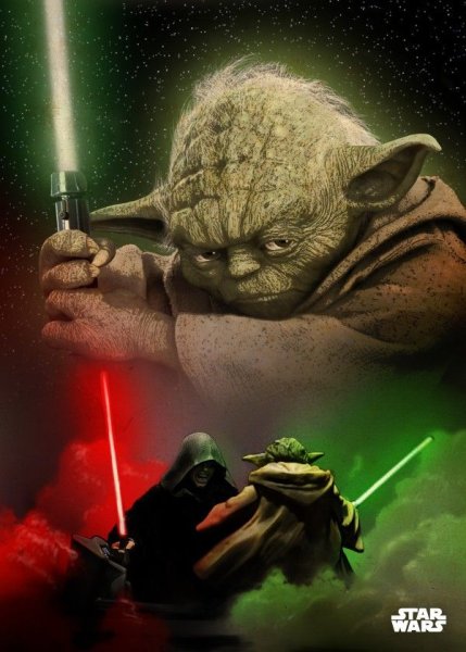 Бейби йода Постер