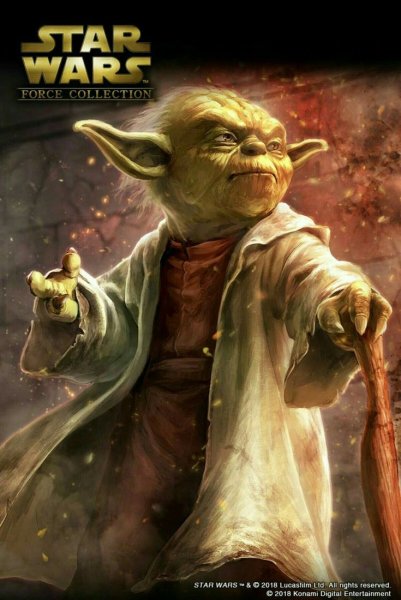 Йода арт Постер