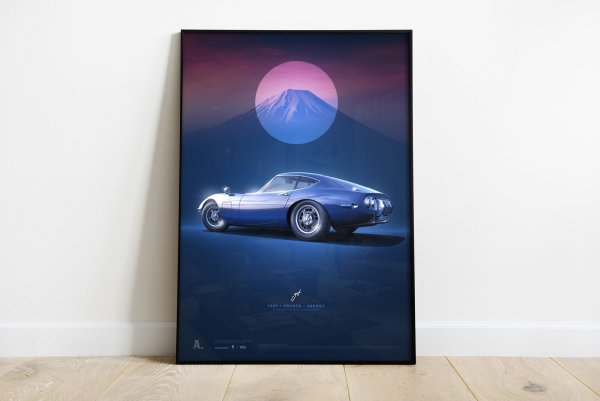 Рекламный Постер Тойота