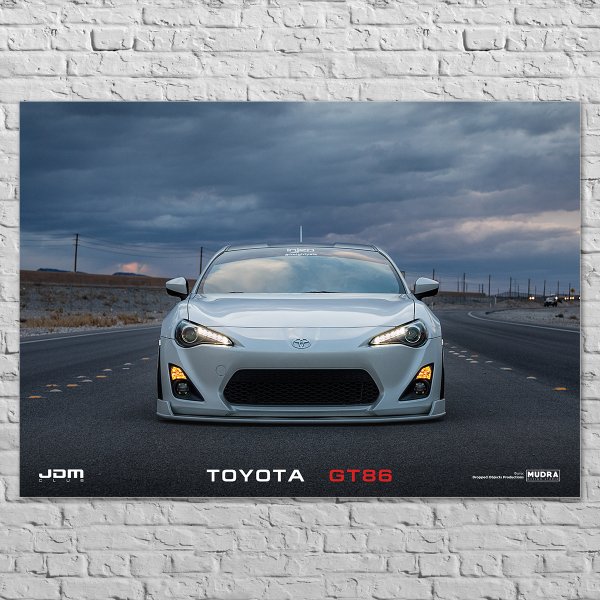 Лимитированный плакат Тойота