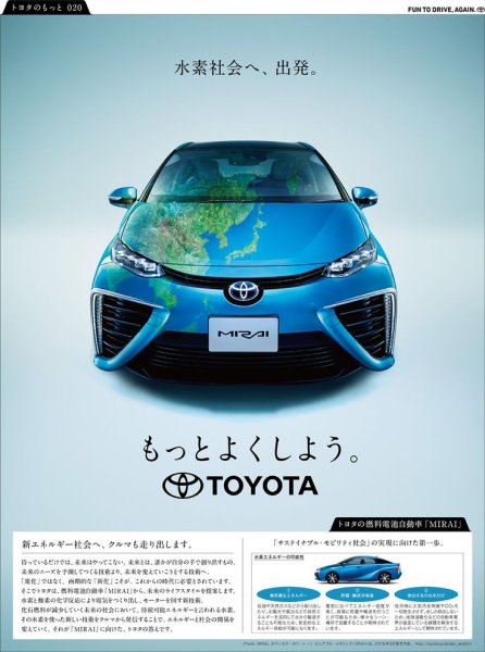 Рекламные плакаты Тойота