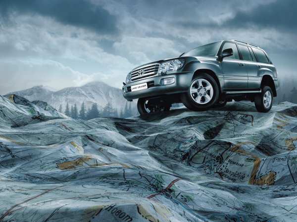 Постер Тойота тундра: nature ads of the