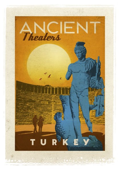 Турция ретро Постер