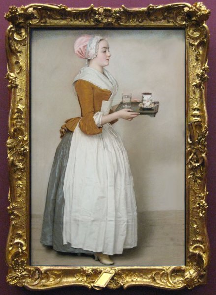 Жан-Этьен Лиотар. "Прекрасная Шоколадница"