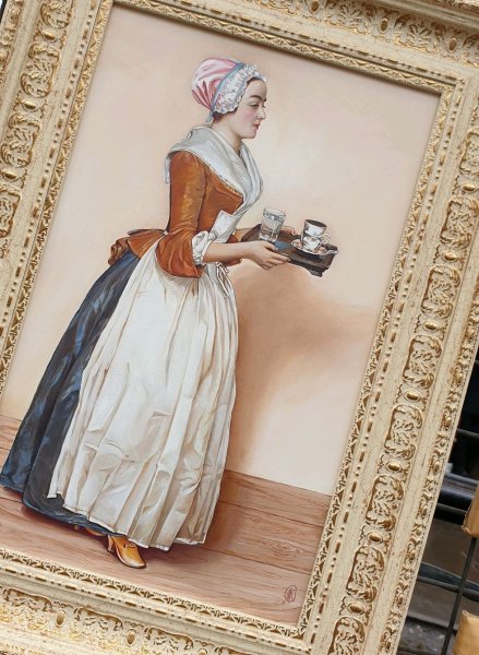 Жан-Этьен Лиотар. "Прекрасная Шоколадница"