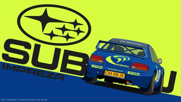 Subaru 22b обои 555