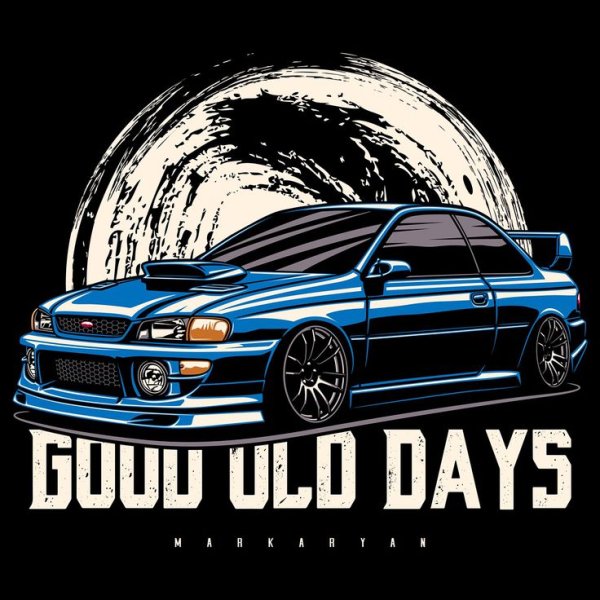 Subaru STI принт