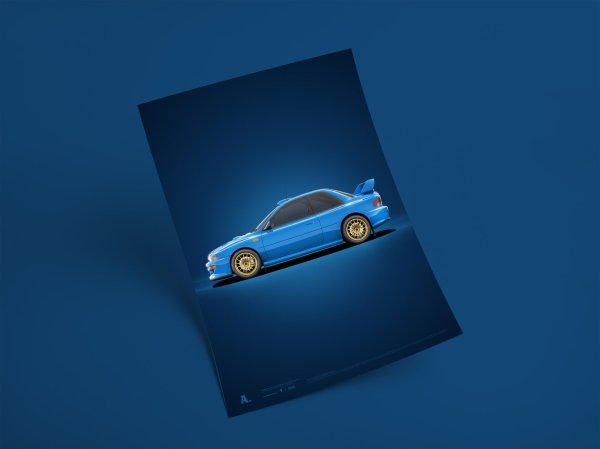 Субару Форестер плакат