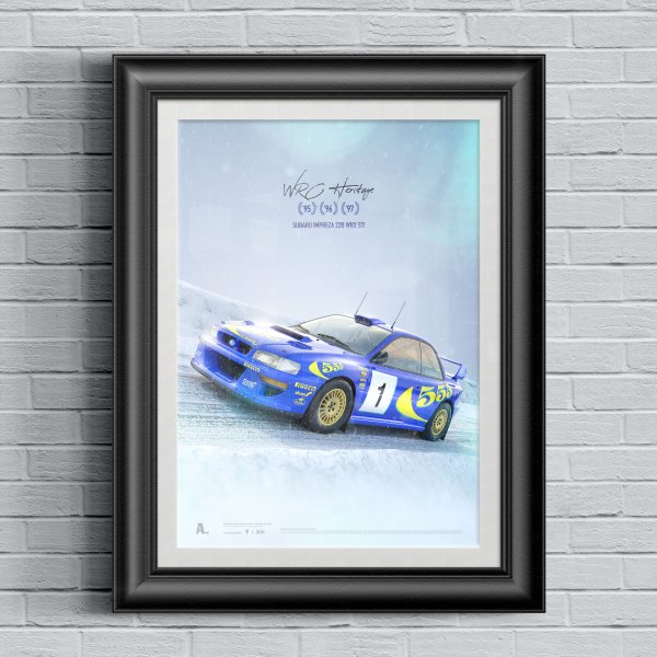 Колин макрей Субару Импреза 555